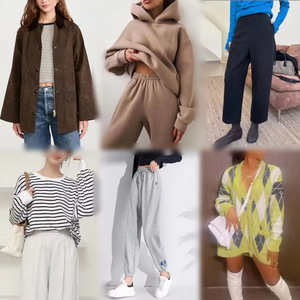 Venta Caliente de Otoño e Invierno, Nueva Moda, <span class=keywords><strong>Descuento</strong></span> en Ropa de Mujer, Inventario de Artículos Variados, Fardos de Ropa en Stock - Product Image 2