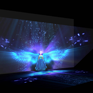 Trong suốt phía sau màn hình chiếu phim 3D Holographic cửa sổ cửa hàng hiển thị rõ ràng màn hình chiếu/phim rõ ràng - Product Image 1