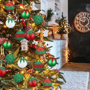 Decoraciones Navideñas para Fiestas, Adornos para Árboles de Navidad, Bolas Navideñas, Gran Venta - Product Image 6