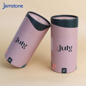 Proveedores experimentados Logotipo impreso personalizado Kraft cilindro artesanal tubo de papel embalaje con tapa - Product Image 5