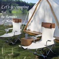 Nouveau Fauteuil de Camping Multifonctionnel Inclinable et Assis avec Repose-Pieds, Idéal pour la Plage, la Randonnée, l'École, la Maison, le Sport et l'Hôpital