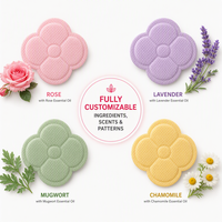 Patch chauffant personnalisable à la rose pour femme, aromathérapie, bien-être, autocollant chauffant aux herbes, vente en gros OEM