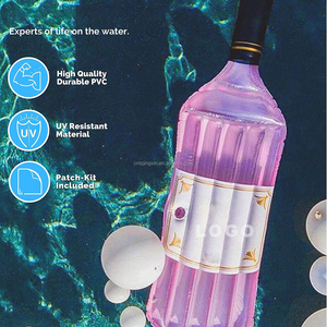 Piscina Gonfiabile Personalizzata a Forma di Bottiglia di Vino, Essenziale per il Carnevale Estivo - Product Image 2
