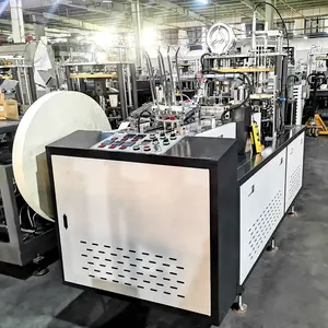 Máquina de fabricación de vasos de papel, totalmente automática, individual, con revestimiento de PE, precio/vaso de papel, coste de fabricación de vidrio, DS-C12