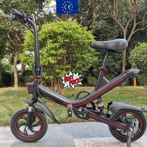 欧西V1电动折叠自行车在欧盟仓库电动折叠城市自行车14英寸电动城市自行车