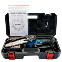 Mejor Descuento, Calidad Certificada, Juego de Herramientas de Jardín Inalámbricas MKT, Motosierra de 6 Pulgadas, Juego de Herramientas con Batería de 20v 21v
