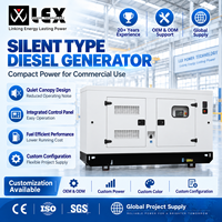 Générateurs diesel Weichai super silencieux à faible bruit 30kW-200kW 230/400V 50Hz 1500 tr/min ATS pour utilisation en extérieur
