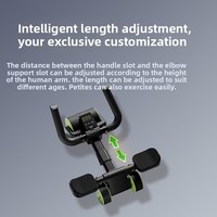Rebond automatique ABS roue abdominale en PVC équipement de fitness à domicile durable avec support de coude pour ventre mince unisexe