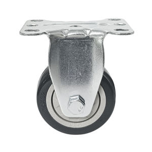 Hersteller Mittelgroße 3-4-5-Zoll 100mm rotierende universelle Polyurethan-Schwarz rollen - Product Image 6