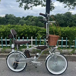 4OEM 20 pollici <span class=keywords><strong>Lowrider</strong></span> 7 Speed Bike Cruiser bici da spiaggia retrò - Product Image 1