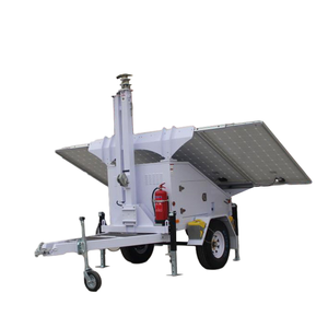 <b>Mobile</b> <b>Solar</b> Power Station With Long-Lasting Battery <b>Solar</b> Trailer for Outdoor Construction Emergency Backup - Product Image 3