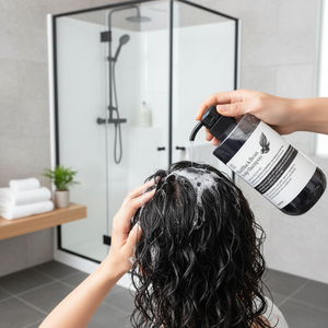 [SOY LAB] Gel Coiffant Volumisant Cheveux Bouclés à la Fève Noire Soin du Cuir Chevelu 500ml pour Nettoyage Doux Anti-Pelliculaire & Contrôle du Sébum - Product Image 3