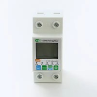 Tuya zigbee sans fil intelligent intelligent iot numérique lumière électrique énergie watt compteur de consommation d'énergie AC 80A kwh avec écran lcd