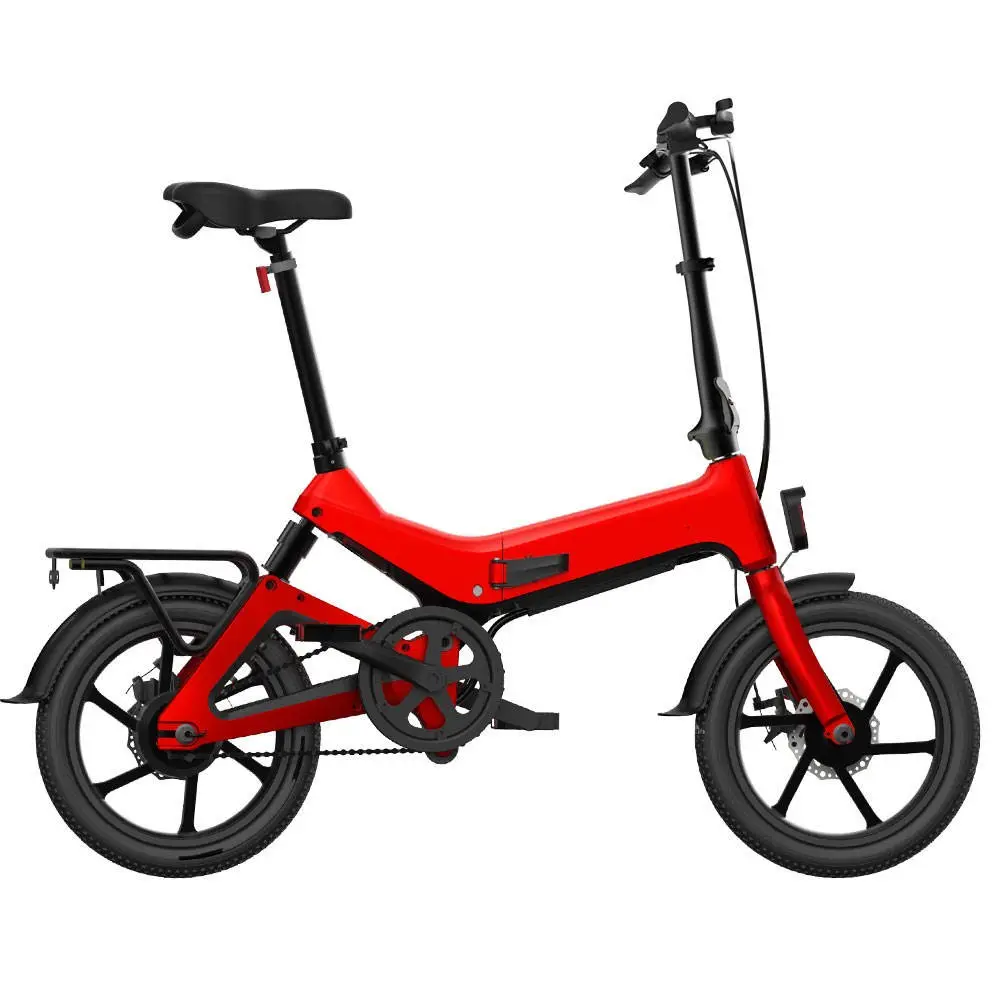 Custom Electric Bicycle Folding Lithium Battery Small Electric Mini Bicycle