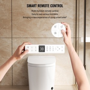 Salle de bain en céramique automatique intégrée télécommande siège chauffant <span class=keywords><strong>toilette</strong></span> <span class=keywords><strong>bidet</strong></span> intelligent - Product Image 2