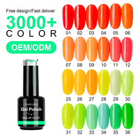 CAIXUAN – vernis à ongles Led de trempage, Gel Uv de couleur pour fournisseur, Oem