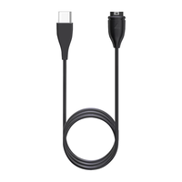 Cable de Carga para Reloj Deportivo Garmin de 3 pies, Salida de CC, Material Ignífugo, Protección Contra Cortocircuitos