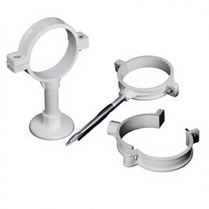 Abrazadera de <span class=keywords><strong>PVC</strong></span> de doble uso <span class=keywords><strong>para</strong></span> drenaje, tipo elevador, engrosada, con hebilla fija en forma de U, conexión hembra de cabeza hexagonal, modelo métrico 50-315 - Product Image 5