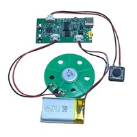 Accepter Product Design Custom PCB Design Enregistrement USB Mouvement d'enregistrement audio Mouvement de musique avec haut-parleur pour boîte