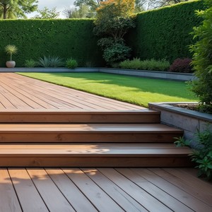Tarima de Madera de Alta Durabilidad, Resistente a la Intemperie y de Bajas Emisiones para Balcones, Terrazas y Renovación del Hogar - Product Image 1