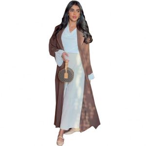 كارديجان أنيق فضفاض وطويل ذو طابع راقٍ، ملابس نسائية إسلامية أنيقة - Product Image 5