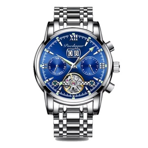 POEDAGAR Fashion <b>Mechanical</b> <b>Watches</b> Top Brand Luxury Automatic Men Wrist <b>Watches</b> Casual Business Waterproof Luminous Clock - Product Image 1