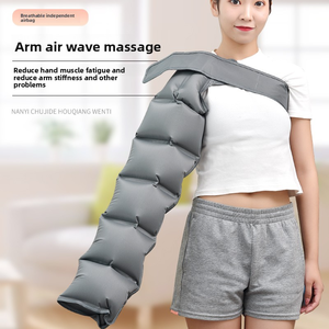 Masseur pour les jambes à domicile - Bottes à compression d'air, appareil de pressothérapie pour la relaxation musculaire et la promotion de la circulation sanguine - Product Image 4