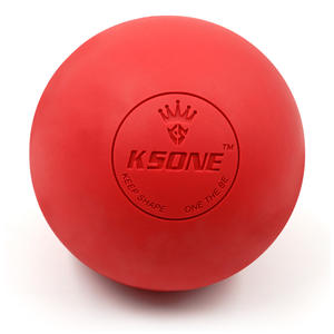 Pelota de Masaje de Goma Natural, Diseño Personalizado, Resistente y Popular, Pelota de Lacrosse, Pelota de Terapia de Masaje, NCAA - Product Image 1