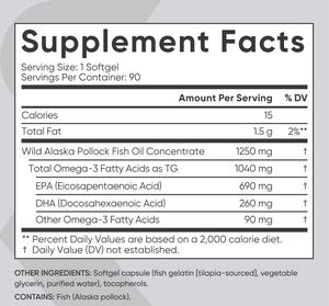 Odm Oem Puur Natuurlijke Omega 3 Capsules Halal Visolie Omega 3 Softgel Capsules Met Epa Dha Voor <span class=keywords><strong>Wellness</strong></span> - Product Image 3