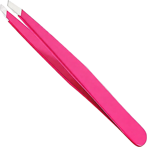 Pinzas Profesionales Rosas para Injerto de Pestañas, Pinzas Inclinadas de Acero Inoxidable de Alta Precisión, Juego Completo de Herramientas para Pestañas - Product Image 1