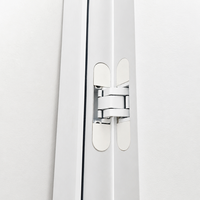 Porte intérieure moderne sans cadre, porte intérieure dissimulée, design de panneau plat pour applications résidentielles