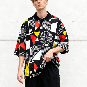 <span class=keywords><strong>Polo</strong></span> da Golf Personalizzata OEM, Maglia da Calcio Traspirante con Linea Viola, <span class=keywords><strong>Polo</strong></span> Casual Oversize da Uomo - Product Image 2