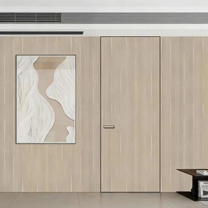 <span class=keywords><strong>Porta</strong></span> Invisibile Senza Telaio Ultra Sottile in Alluminio con Struttura a Nido d'Ape in Legno per Interni Camera da Letto - Product Image 4