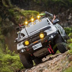 กันชนหน้าเหล็กพร้อมไฟตัดหมอกสำหรับรถฟอร์ด เรนเจอร์ T7 T8 แร็พเตอร์ และ ไฮลักซ์ รีโว่ โตโยต้า ซูซูกิ จิมนี่ กันชนหน้ารถกระบะ รุ่น 218618 - Product Image 5