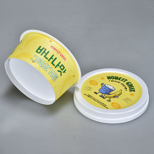 Envase de Yogur Redondo Desechable de 180g con Logotipo Personalizado para Clientes Mayoristas, Envase de Yogur de Plástico PP con Tapa - Product Image 2