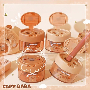 Dụng cụ gọt bút chì mini hình thú cưng Kapibara dễ thương, thiết kế sáng tạo, chất liệu nhựa, dành cho học sinh tiểu học - Product Image 1