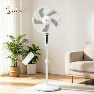 Ventilateur sur pied mécanique pour usage commercial et domestique, interrupteur 4 vitesses, pales robustes de 16-18 pouces, moteur robuste, léger pour atelier - Product Image 2