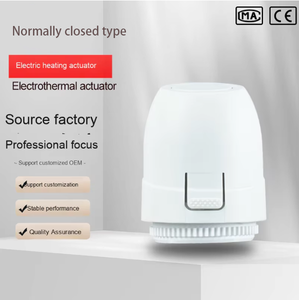 Suministro directo de fábrica Actuador de <span class=keywords><strong>calefacción</strong></span> eléctrica moderna PC Válvula solenoide normalmente cerrada 220V Sistemas de <span class=keywords><strong>calefacción</strong></span> de piso Agua - Product Image 5