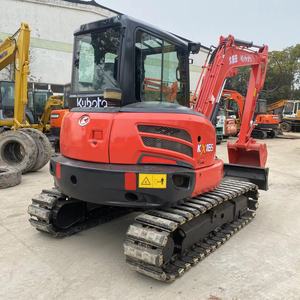 Mini excavadora sobre orugas usada KX165 KX163 5Ton 6Ton Stock Shanghai Original Japón Core Motor Bomba Motor Buen Estado - Product Image 6