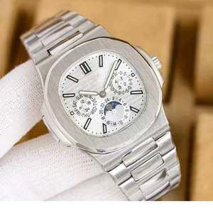 Reloj de Pulsera de Fase Lunar al por Mayor, Relojes de Pulsera de Acero Inoxidable 904l con Movimiento Mecánico Automático para Hombre, Reloj de Moda Resistente al Agua - Product Image 6