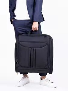 Sac de rangement pour vêtements de costume Oxford pour homme, tendance, avec fermetures éclair, résistant à la saleté et infroissable, emballage portable pour vêtements - Product Image 5