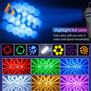 AICPOSE 550W CMY Luz de Cabeza Móvil de 8 Colores DMX512, Iluminación de Cabeza Móvil para Escenario, DJ, Discoteca, Boda, Fiesta Temática - Product Image 5