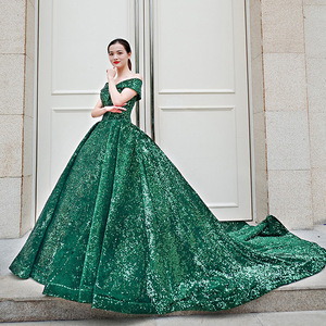 Abito da <span class=keywords><strong>Sposa</strong></span> di Lusso Stile Principessa per la <span class=keywords><strong>Sposa</strong></span> - Product Image 1