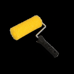 Rullo completo di vernice in schiuma con grana ruvida diametro 73mm e lunghezza 180mm - Product Image 1