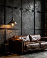 Panel de Pared de Piedra PU de Alta Calidad a Precio de Fábrica, para Decoración Interior y Exterior, Estilo Moderno, Impermeable y Antiestático