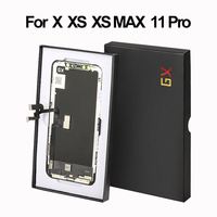 Écran LCD GX OLED d'usine pour iPhone X XS MAX 11Pro 11 12 Mini PRO MAX pièces d'assemblage de numériseur d'écran tactile OLED dur