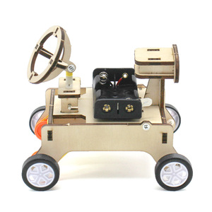 Kit de coche de madera para ensamblar manualmente, juguete educativo para niños de 7 a 9 años, proyecto científico, set de construcción de modelos - Product Image 3