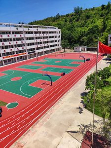 Suelo deportivo de PU completo INOLP, pista de correr sin costuras en stock con instalación rápida, Solución rentable de bajo mantenimiento - Product Image 3