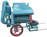 Vente chaude Batteuse de maïs et de soja robuste, machine à battre le blé, décortiqueuse pour ferme