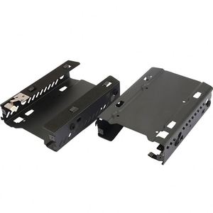 Staffa Impilabile Phanteks per HDD da <span class=keywords><strong>3</strong></span>,5 / <span class=keywords><strong>2</strong></span>,5 Pollici, Confezione Doppia, Adattatore di Montaggio in Metallo per Disco Rigido, Nero - Product Image 2